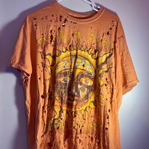 Urban outfitters orange sublime T-shirt Dress